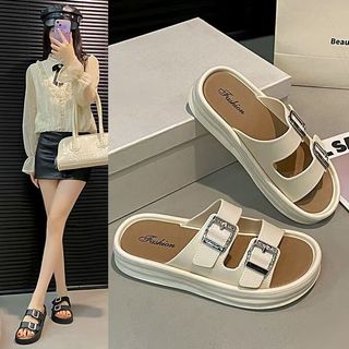 Dép Lê Nữ Sang Chảnh Quai Ngang DP204 – Hot Trend Hàn Quốc ✨