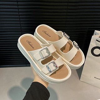 Dép Lê Nữ Sang Chảnh Quai Ngang DP204 – Hot Trend Hàn Quốc ✨
