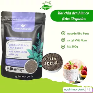 Hạt Chia Hữu Cơ Aztec Organics Organic Chia Seeds