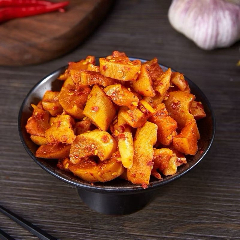 Lọ 400gr Củ Cải Xào (Cà La Thầu) Cay Giòn Tứ Xuyên