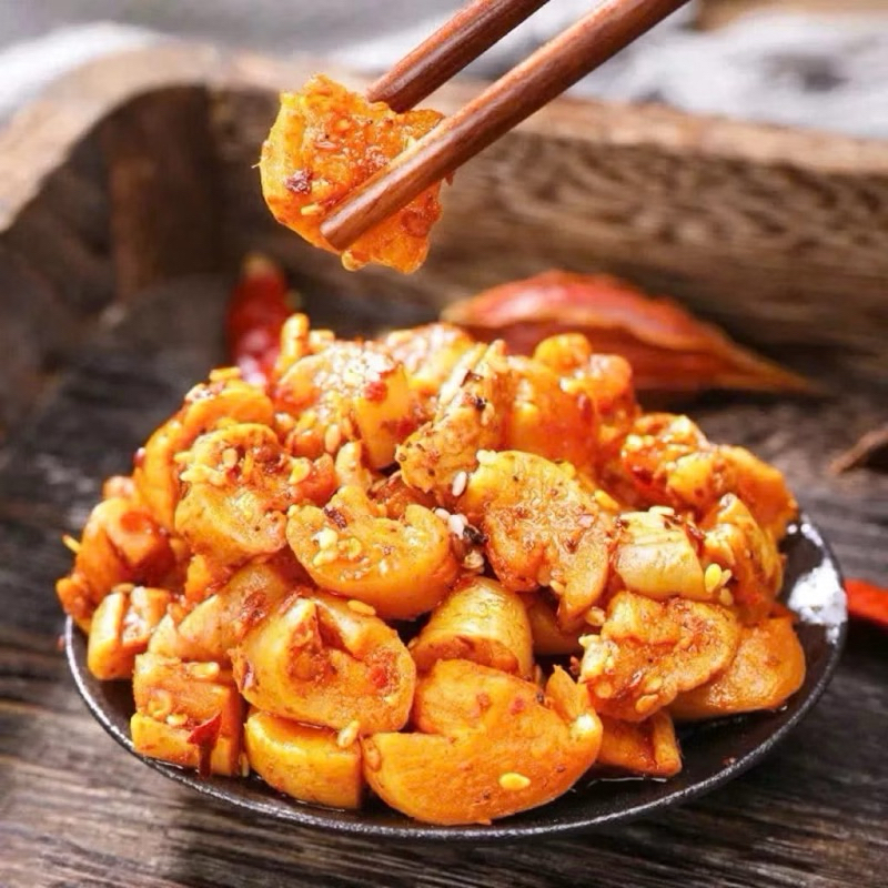 Lọ 400gr Củ Cải Xào (Cà La Thầu) Cay Giòn Tứ Xuyên