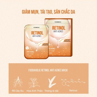 Mặt nạ giấy dưỡng da Foodaholic Premium Mask (01 miếng)