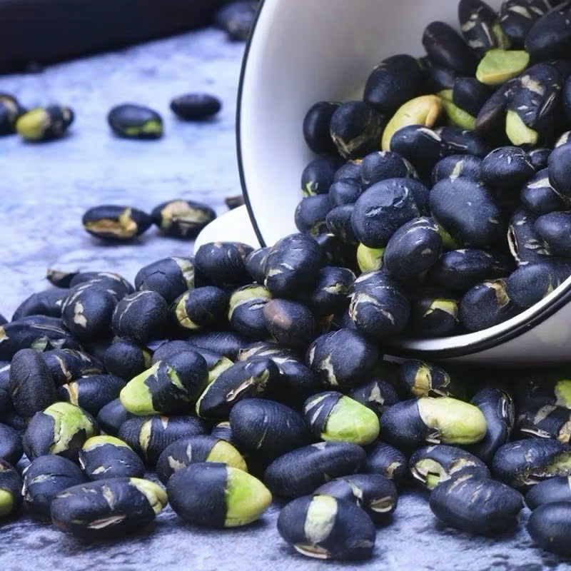 Đậu đen xanh lòng rang muối loại ngon, giòn rụm, thơm ngon