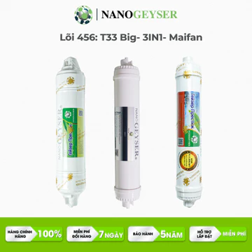 Lõi lọc nước NANO GEYSER dùng cho các dòng máy tặng kèm càng cut nối 2 đầu lõi