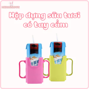 Hộp Đựng Sữa Cho Bé Cùng Tay Cầm, Hộp Đựng Sữa Có Quai Xách – Gấp Gọn Tiện Lợi Cho Bé Đi Học