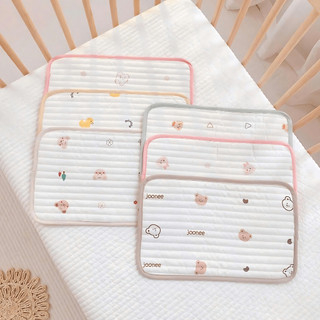 [MONONA] Lót Đầu Điều Hoà Trần Bông Cho Bé Sơ Sinh, Thấm Hút Mồ Hôi, KT 22 x 38cm - Lucie's Mom