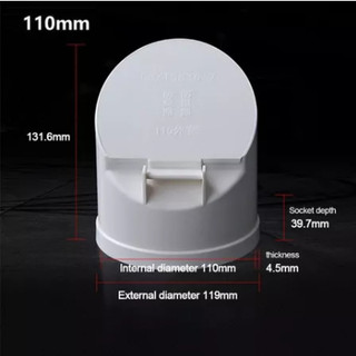 SUBOGDG Nắp Đậy Cống Thoát Nước PVC ngăn mùi hôi bịt nắp cống nước thải an toàn gia đình