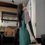 Đầm thun cotton basic bigsize bầu mặc xinh cute Váy suông dáng dài form rộng không cổ raglan cộc tay cún MELODY T1308G