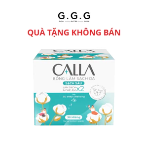 Bông tẩy trang cotton mềm mịn 30 miếng/hộp