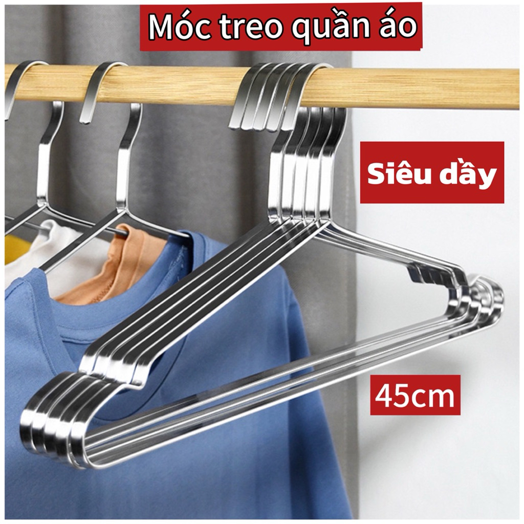 móc treo quần áo inox 304 {siêu dầy} chống rỉ độ bền cao loại cao cấp ...