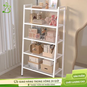Kệsách 3 4 5 tầng đa năng khung sắt sơn tĩnh điện decor phong cách kiểu Hàn thương Kệ lưu trữ nhiều tầng