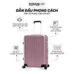 Vali Kéo MIAvn Pisani URI - Size 20/24/28, Nhựa PC Cao Cấp, Bo Góc Kim Loại, Khoá Khung TSA Bảo Mật, Bảo Hành Trọn Đời — ảnh 2