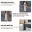 Váy nữ body dáng dài sát nách tôn dáng Fizano, đầm nữ cổ tròn chất zip phong cách basic D1662