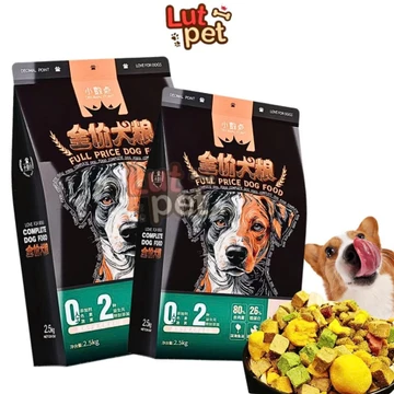 Thức ăn hạt cho chó DOGPOINT mix 9 loại topping - hạt thức ăn mix thịt cho cún con (5KG) - lutpet