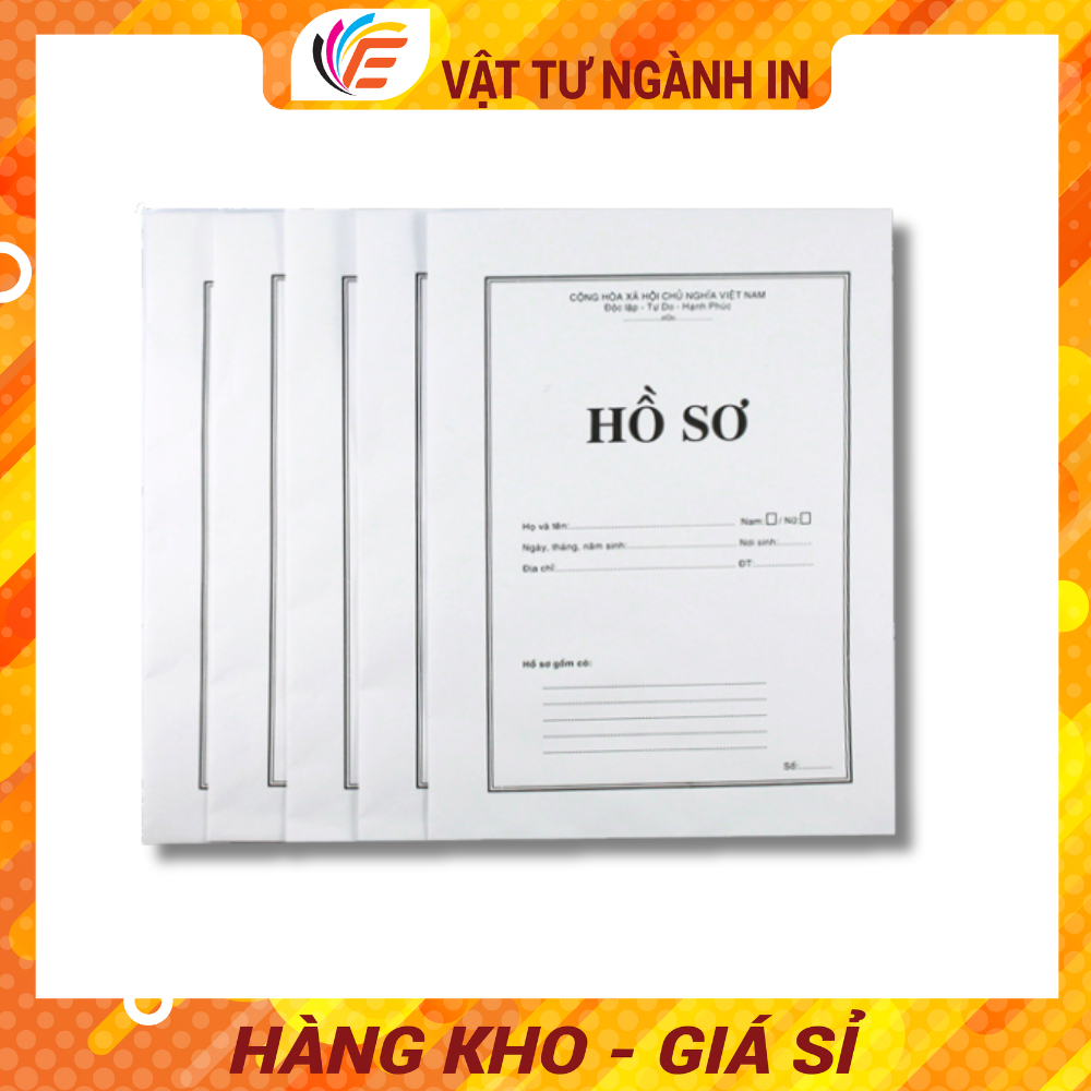 Túi Hồ Sơ Xin Việc A4 Kích Thước 25x35 Đủ Màu