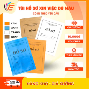 Túi Hồ Sơ Xin Việc A4 Kích Thước 25x35 Đủ Màu