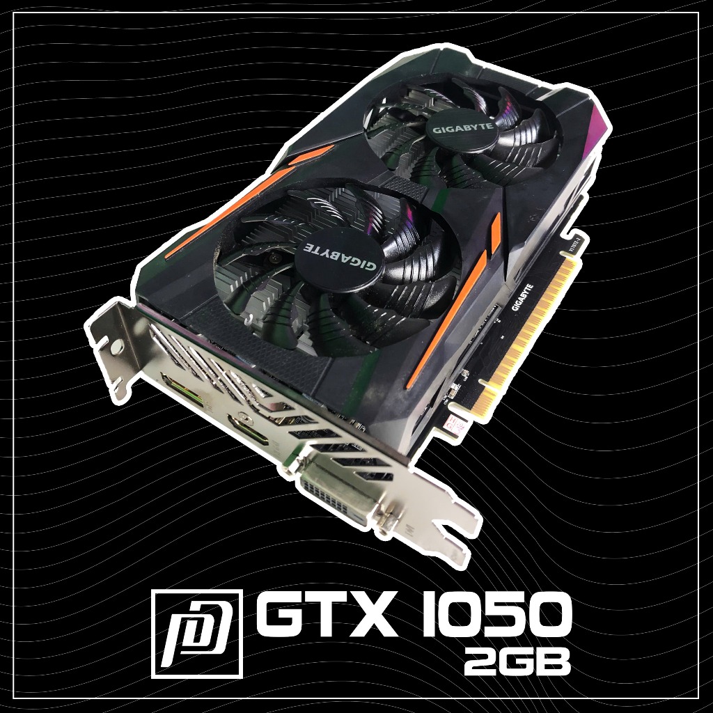 GIGABYTE NVIDIA Geforce GTX 1050 2Gb DDR5 đẹp keng BH1T | Shopee Việt Nam