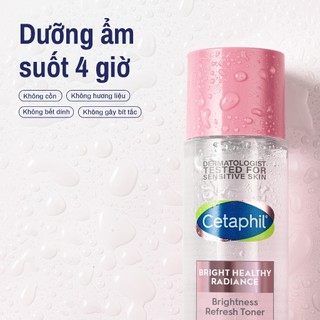Nước cân bằng làm sáng dịu lành cho da nhạy cảm CETAPHIL BRIGHT HEALTHY RADIANCE TONER 150ML
