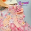 Bộ tole lanh bé gái tay cánh tiên cuốn biên màu, quần ngắn 10-42kg - Đồ bộ tole Flower