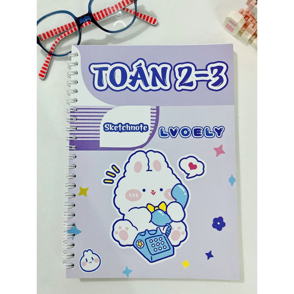 Sổ tay học giỏi SketchNote Toán 2-3, sổ tay tổng hợp toàn bộ kiến thức Toán 2-3