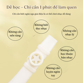 Kèn Kazoo cao cấp chất liệu Abs siêu dễ sử dụng có thể điều chỉnh âm sắc hay và bền bỉ giúp bạn thổi mọi bài hát - DC15