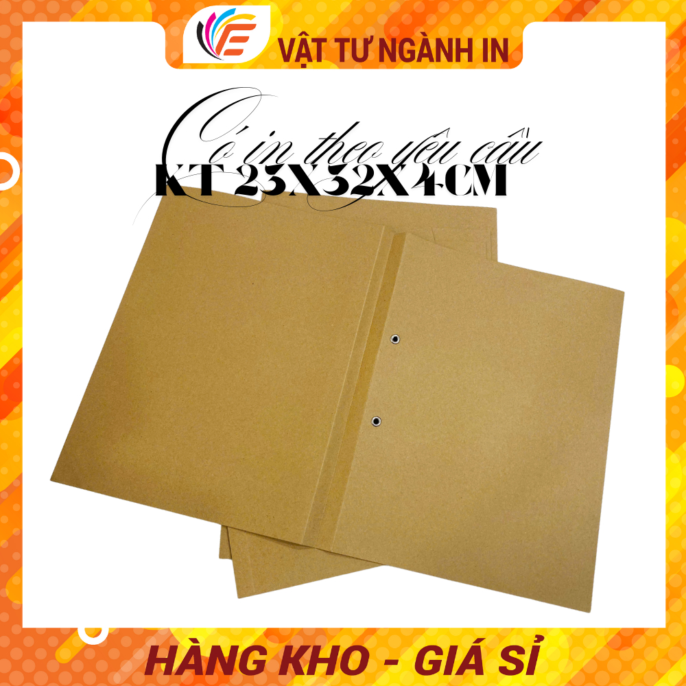 Bìa Kẹp Hồ Sơ Folder A4 Kích Thước 23x32x4CM