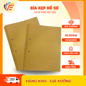 Bìa Kẹp Hồ Sơ Folder A4 Kích Thước 23x32x4CM