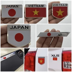 TEM NHÔM DẺO DÁN XE DÁN ĐIỆN THOẠI TRANG TRÍ 3D NỔI có sẵn keo