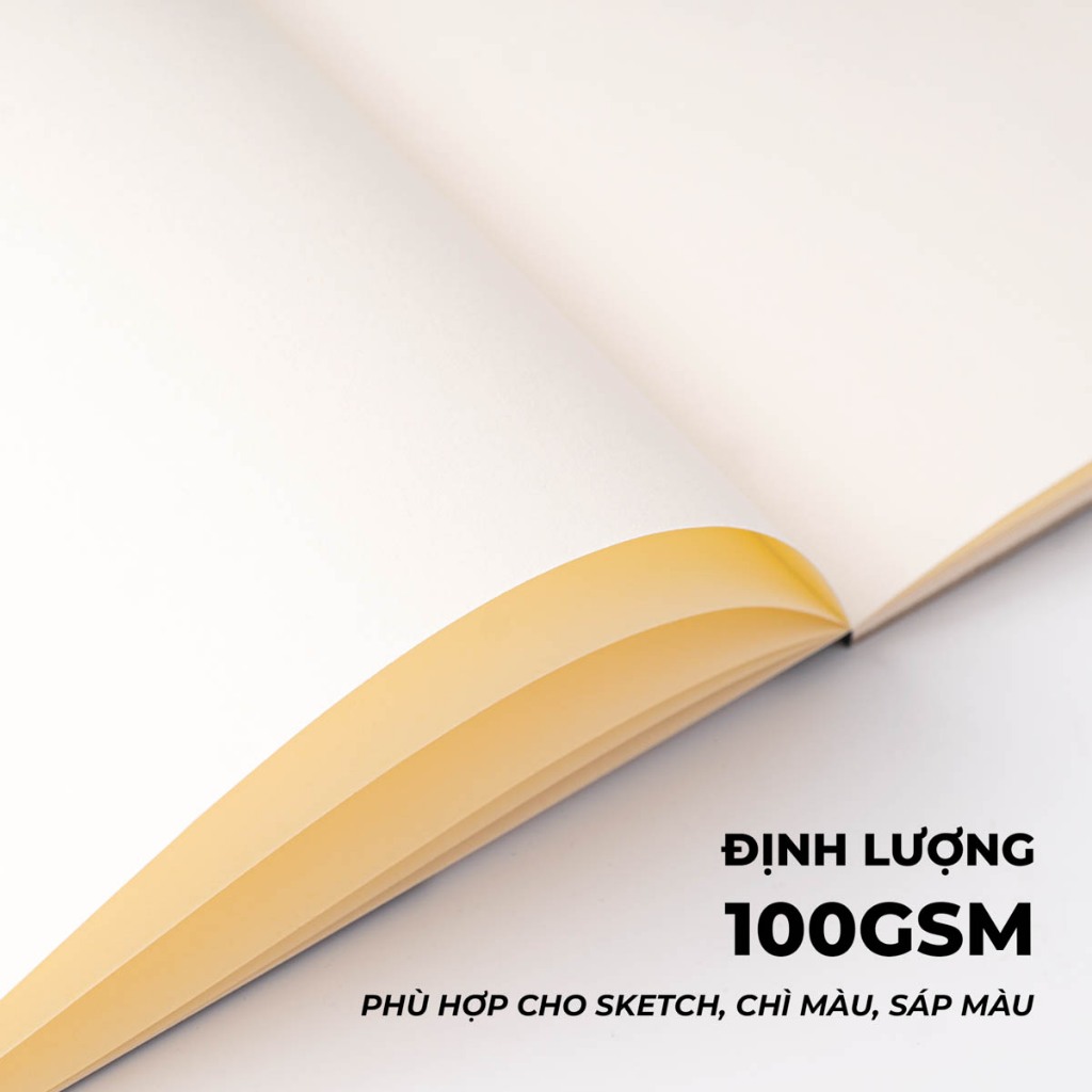 Vở Vẽ Học Sinh A4 120GSM Không Kỵ Tẩy CLASSMATE 40 Trang Giấy Dày Sổ Vẽ Chì, Sáp Có Đường Cắt Xé Dễ Dàng Cho Học Sinh