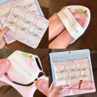 Bông Mút Trang Điểm Amortals Siêu Mềm Dễ Tán Kem Nền Kèm Hộp Đựng (2 Cái/set)