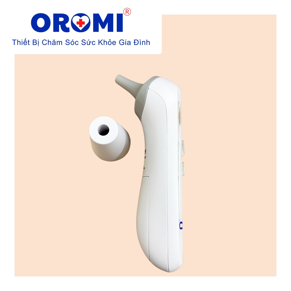 Nhiệt kế điện tử hồng ngoại 2in1 OROMI NKDT-004 - Đo trán + Lỗ tai