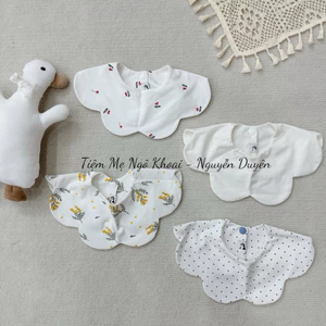 Yếm cổ hoa Konny cho bé yêu NGÔ KHOAI MỲ