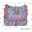Ví đựng son, thẻ bằng len pompom cầu vòng - handmade len - crochet