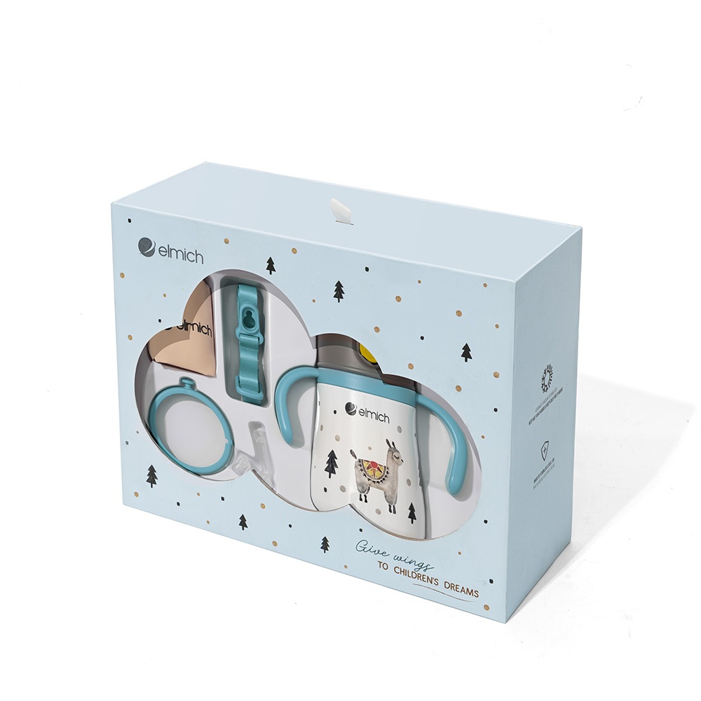 Bình Giữ Nhiệt Cho Bé Elmich Baby EL-8317 / EL-8348 | Bình Nước Trẻ Em INOX 316, Elmich Chính Hãng