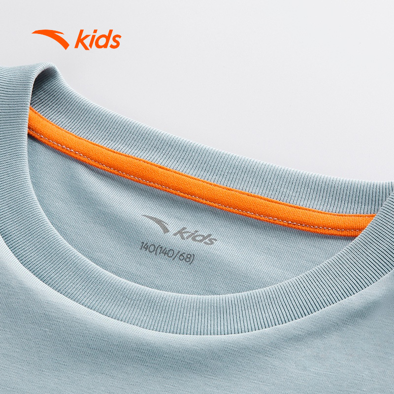 ANTA KIDS Áo Phông Thể Thao Bé Trai Bóng Rổ Thoáng Mát, Thoải Mái Vận Động 3525B1107