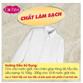 Chất làm sạch 200g - 1kg pha thêm cho nước giặt, rửa ăn toàn, không hại da tay