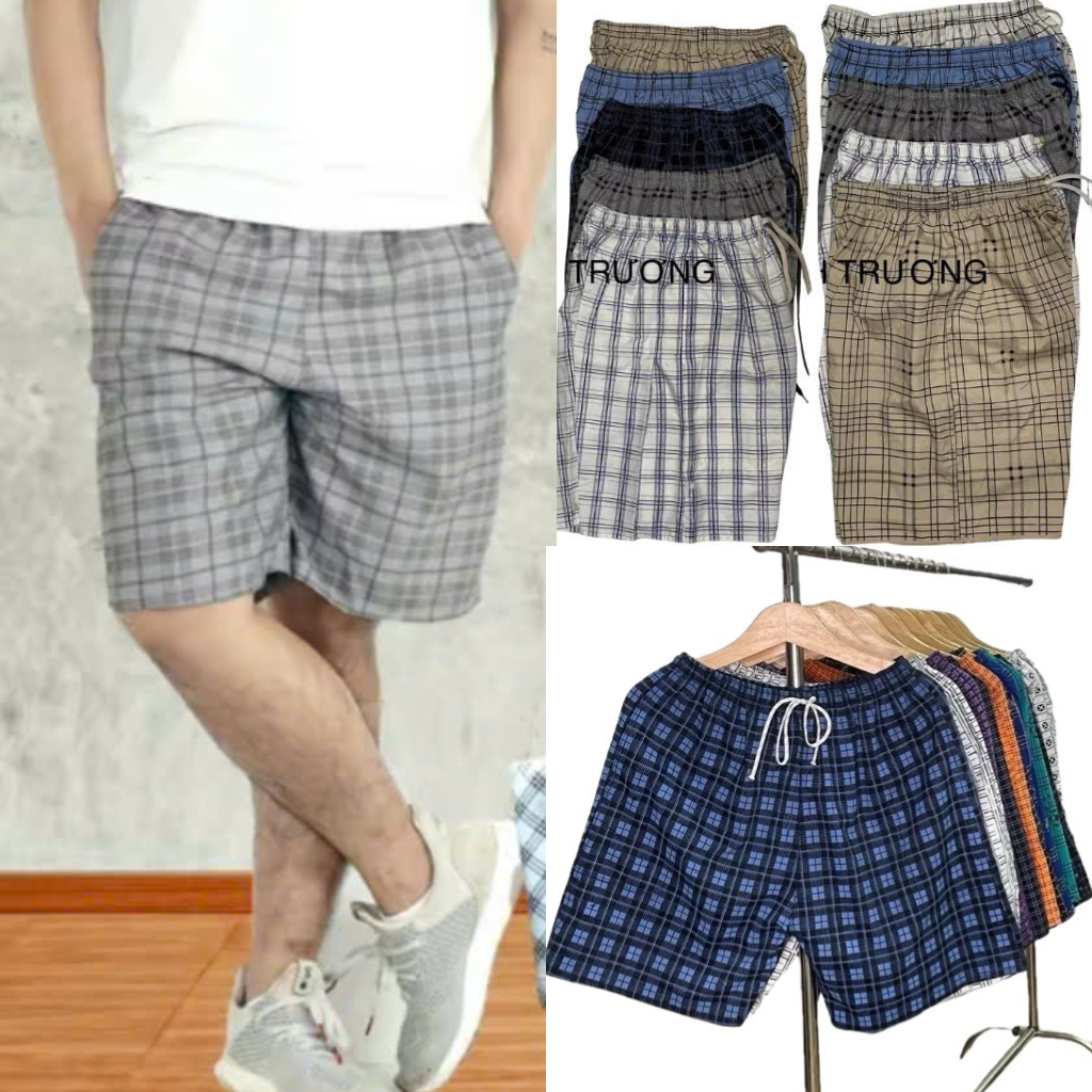 COMBO 5 QUẦN ĐÙI NAM . chất liệu cotton chất vải mềm mát ,co giản nhẹ,đa dạng màu sắc