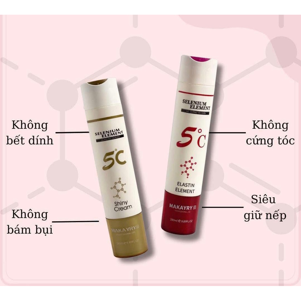 Gel bóp tóc uốn xoăn 5C 280ml Gel bóp xoăn giữ nếp tóc uốn