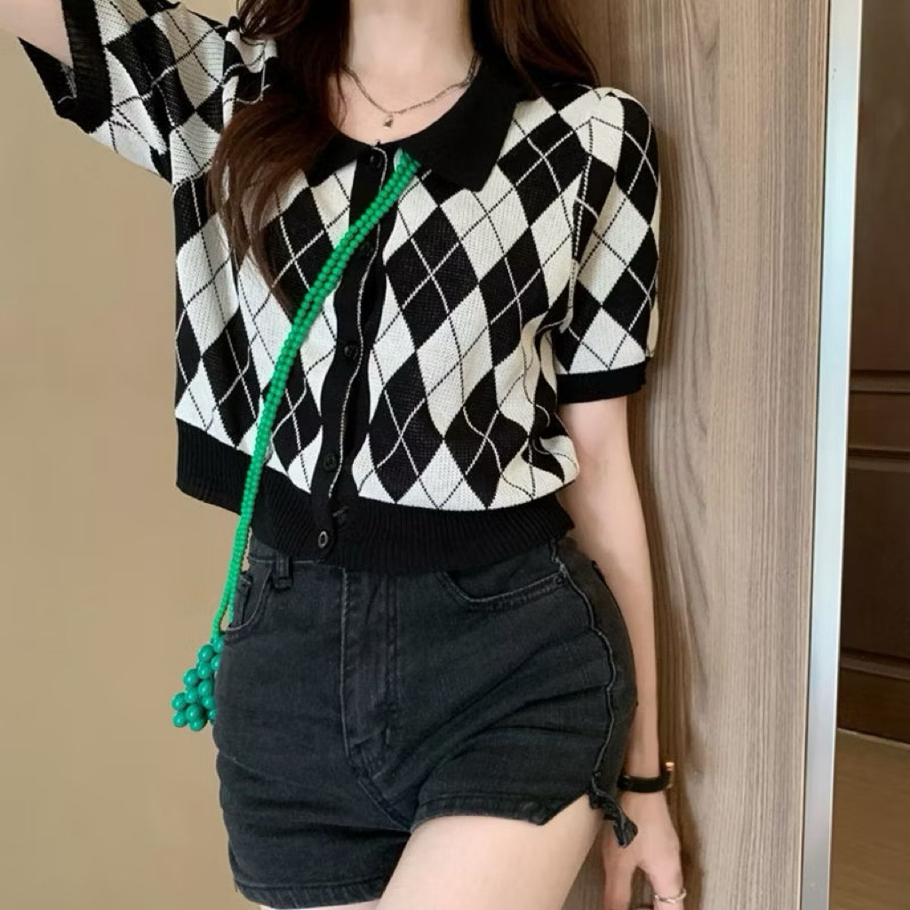 Áo len mongtogi QC,áo len dệt kim nữ hàng thanh lý hoạ tiết siêu cưng size 45-57kg.