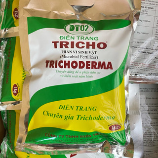 1kg Nấm đối kháng Trichoderma Điền Trang chuyên Ủ Phân Chuồng, Xử lý đất trồng cây, phòng trừ N ấm Bê nh