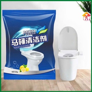 Bột Vệ Sinh Bồn Cầu,Tẩy Cặn Bẩn Chất Thải Ố Vàng Khử Mùi Toilet Diệt Khuẩn Hiệu Quả 25G