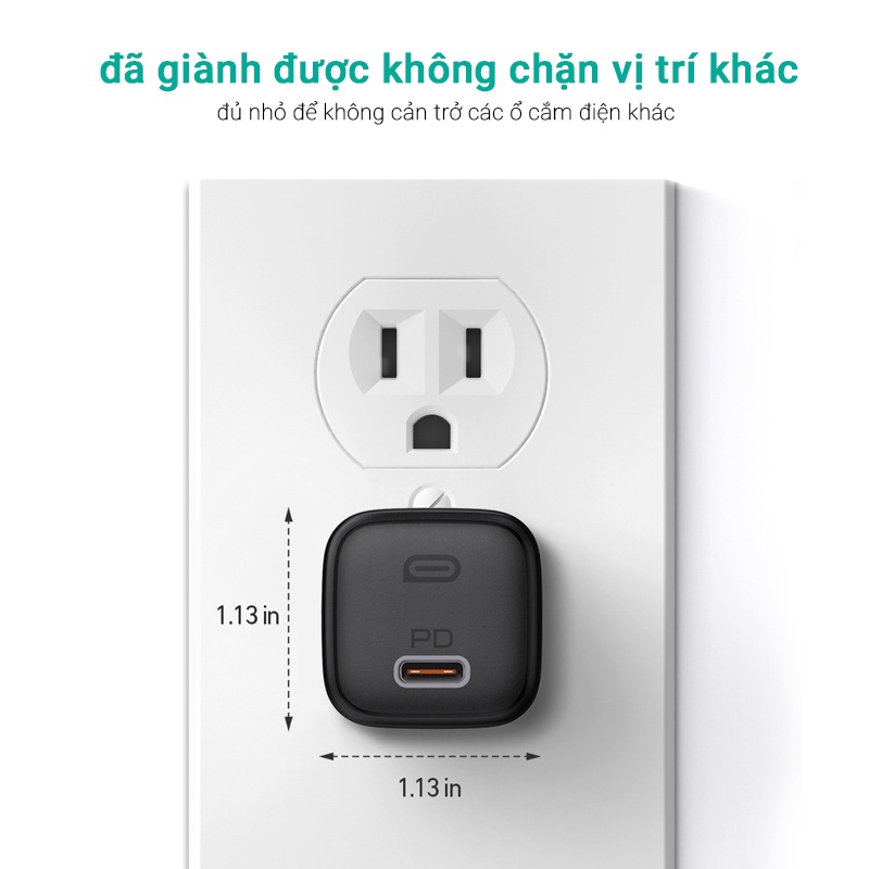 [NEW] Củ sạc nhanh chính hãng Aukey Omnia Mini PD 20W-Sạc Nhanh Ổn Định-GaN Siêu Nhỏ Gọn-ENJOY PLUS | BigBuy360 - bigbuy360.vn