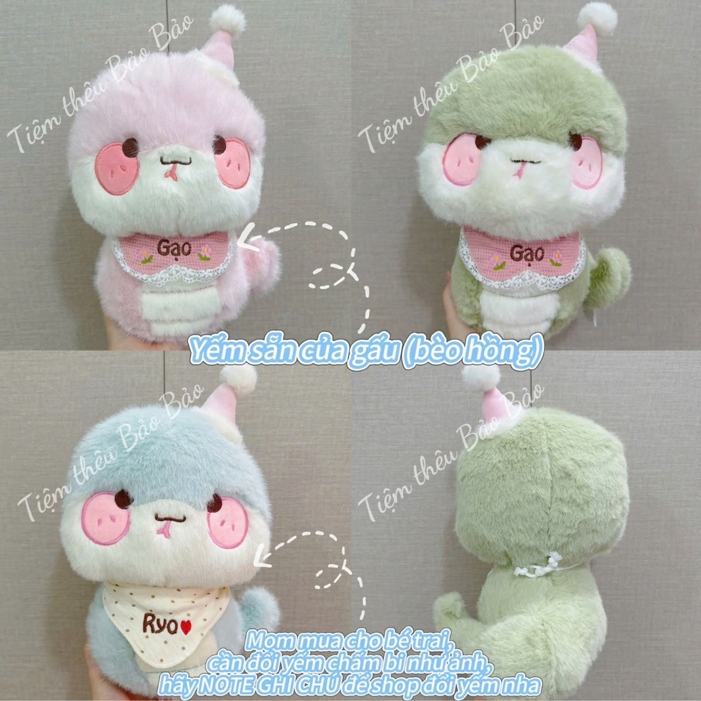 Thú Bông Rắn , Bé Na Thêu Tên Theo Yêu Cầu Cho Bé Yêu 37cm | Shopee ...