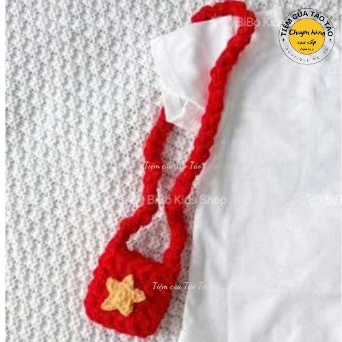 Sẵn Ship - Phụ Kiện 30 tháng 4, Túi Tỏi cờ đỏ sao vàng, Cờ đỏ sao vàng cho bé sơ sinh,bé trai bé gái mới đẻ đến Lớn