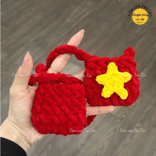Sẵn Ship - Phụ Kiện 30 tháng 4, Túi Tỏi cờ đỏ sao vàng, Cờ đỏ sao vàng cho bé sơ sinh,bé trai bé gái mới đẻ đến Lớn