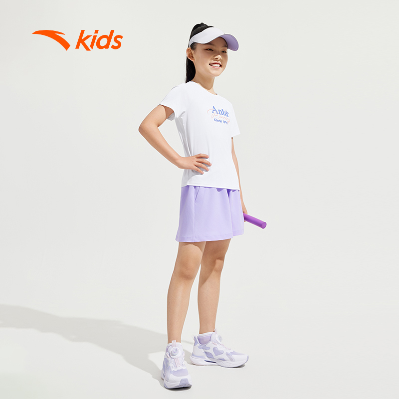 Quần Short Thể Thao Bé gái Sports Big Kids 7-14 Years Woven Shorts ANTA KIDS A625B5302