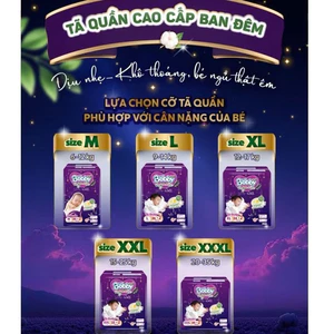 Bỉm quần Bobby Organic ĐÊM