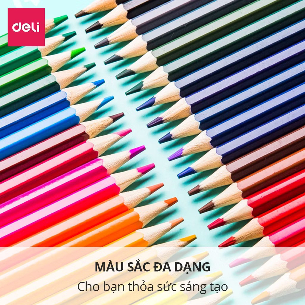 giảm giá 40% Bút Chì Màu Cốc - Màu Chì Cho Bé Thân Gỗ Tự Nhiên An Toàn Vẽ Thiết Kế Phác Họa Tô Màu