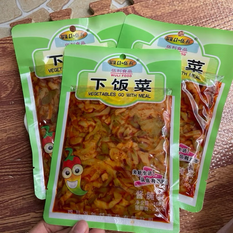 Mầm đá muối chua túi 160gam