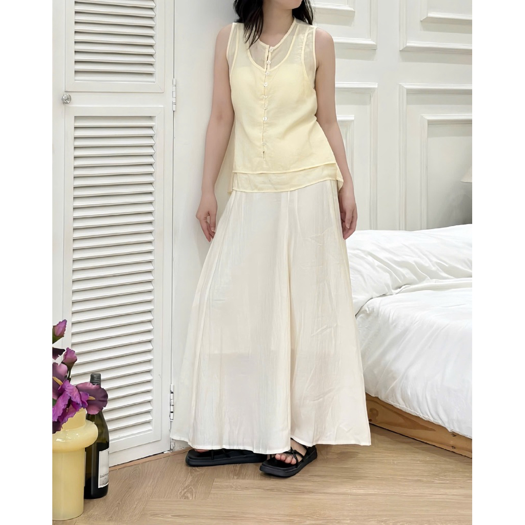 Áo sát nách mặc được 2 kiểu Onni st